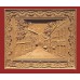 Wood carving Wall Plaque  13" x 11-1/8" x 7/8"Thick. (Sycamore) 692193946861  151389812092